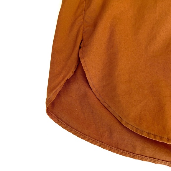 niko and… Deep Orange Tie-Sleeve Square Neck Blouse - Picture 7 of 14